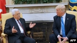 Donald Trump və Mahmud Abbas