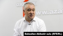 Омурбек Текебаев, кыргызский политик, лидер партии «Ата Мекен». 