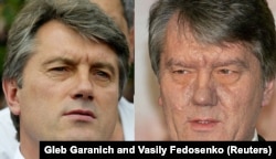 2004 рік, кандидат у президенти України Віктор Ющенко – до і після отруєння