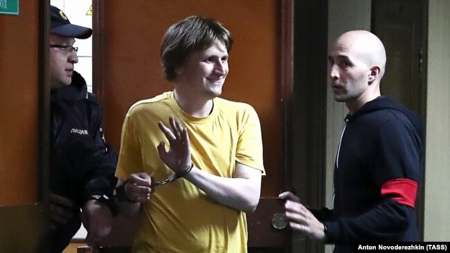 Владислав Синица в суде, 5 августа 2019 год