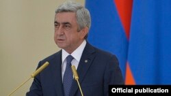 Президент Армении Серж Саргсян (архив)