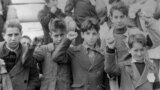 Испанские дети перед эвакуацией. Гражданская война в Испании, 1936-1939 
