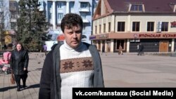 Kostyantyn Davydenko was detained in Crimea in 2018. (file photo)