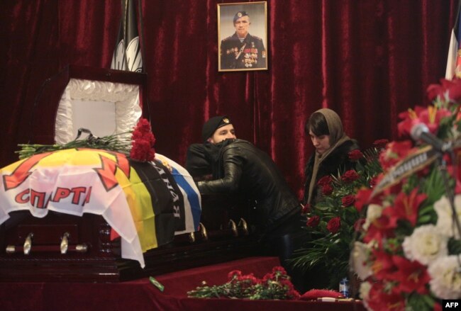 Похороны Арсения Павлова в Донецке 19 октября 2016 года
