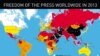 رتبه ایران از نظر آزادی مطبوعات: ۱۷۴ در میان ۱۷۹ کشور 