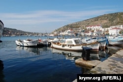 Яхти в Балаклаві, архівне фото