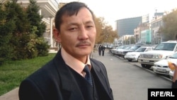 Курмангазы Рахметов, участник Декабрьских событий 1986 года. Астана, октябрь 2008 года. 