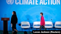 Greta Thunberg la summitul ONU de la New York