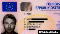 Niko Alm - photo driving-license