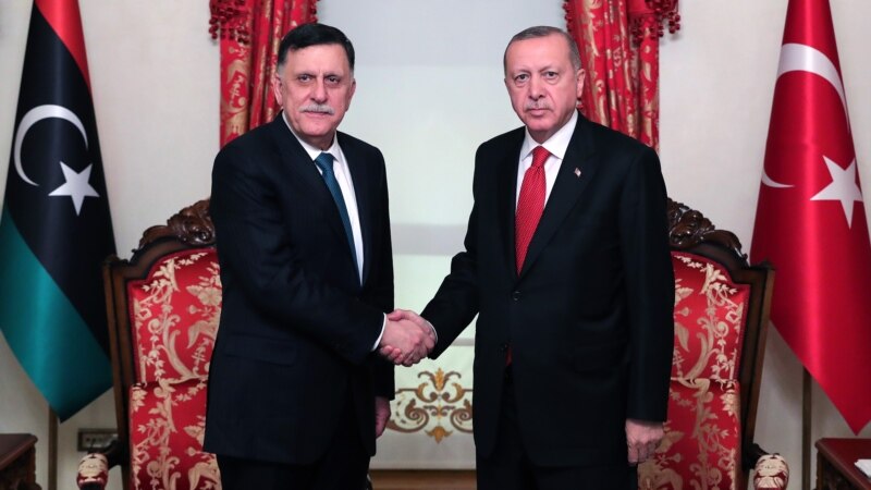 Эрдоган Ливиянын дүйнөлүк коомчулук тааныган лидери менен жолукту 