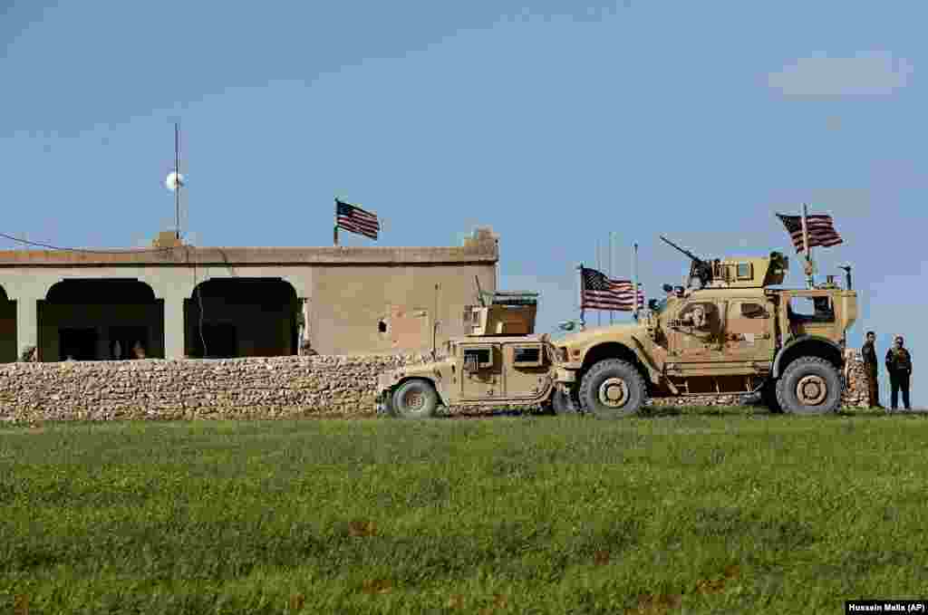 U.S. soldiers in a house they converted into an outpost in northern Syria. The U.S. deployment currently stands at around 2,000 troops, up from just a few hundred in 2017.