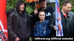 Митинг против пенсионной реформы в Новосибирске