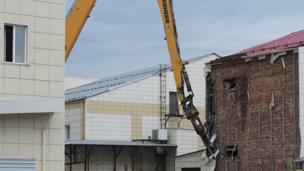 В Кемерове начали сносить 