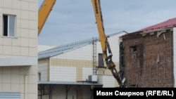 Снос здания ТЦ "Зимняя вишня" в Кемерове
