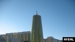 "Самұрық - Қазына" әл-ауқат қорының ғимараты. Астана, 28 қаңтар,2009 жыл.