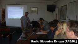 Состанок за проектот „Македонија без отпад“ во Куманово.