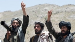 "Талибан" қозғалысының мүшелері.