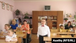Одна из школ в России, где учатся дети мигрантов