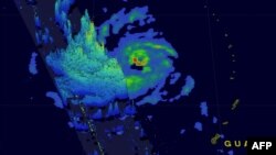 Satelitski snimak tajfuna, ilustrativna fotografija 