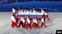 Церемония закрытия Олимпийских игр в Сочи, 23 февраля 2014