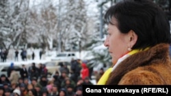 Кандидат в президенты республики Южная Осетия Алла Джиоева