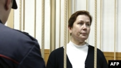 Наталья Шарина в суде 30 октября 2015 г.