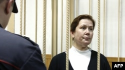 Наталья Шарина на заседании Таганского суд Москвы