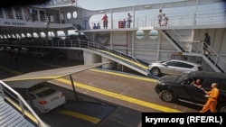 Иллюстрационное фото: Керченская переправа, порт «Крым»