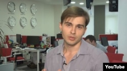Ukrainian TV journalist Yevhen Aharkov