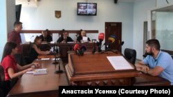 Засідання Апеляційний суду Києва у справі Олексія Сахарова, на якому самого підозрюваного не було, 12 серпня 2019 року 