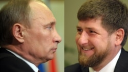Комбіноване фото: президент Росії Володимир Путін (ліворуч) і керівник Чечні Рамзан Кадиров