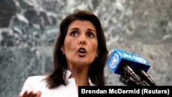 Ambasadoarea Statelor Unite la ONU, Nikki Haley