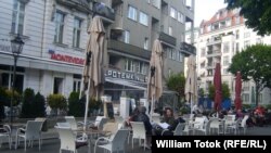 Terasa cafenelei vest-berlineze „Potemkin”