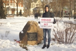 Волонтер штаба Навального в Липецке Александр Наумов