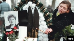 Похороны Галины Старовойтовой. 26 ноября 1998 года