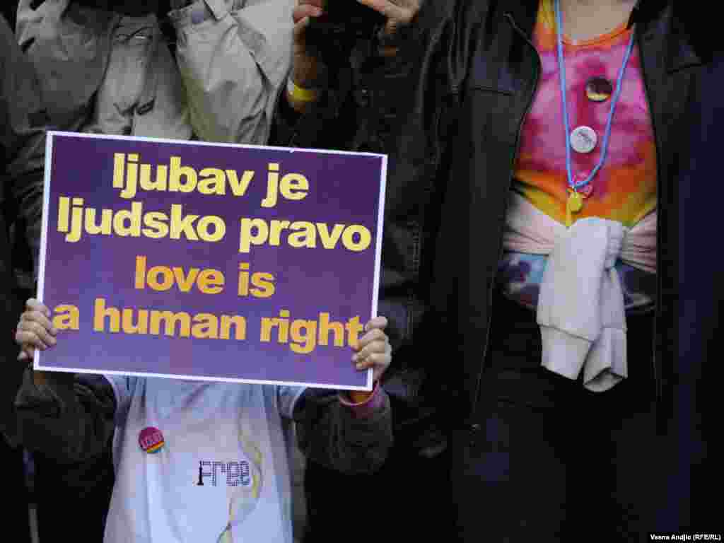 Од геј парадата во Белград