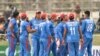 Afghanistan's national cricket team, pictured on March 7.