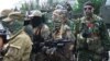 Боевики группировки «ДНР», которое в Украине признано террористическим