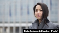 Ботагоз Джардемали, бывший юрист БТА Банка, получившая политическое убежище в Бельгии.