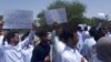 اعتراض گروهی از مردم به «تجاوز به ۴۱ نفر» در شهرستان ایرانشهر.