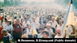 Під час відзначення 500-ліття Запорозького козацтва у серпні 1990 року