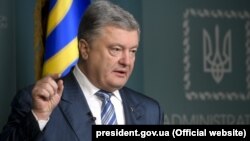 Ukrainanyň prezidenti Petro Poroşenko