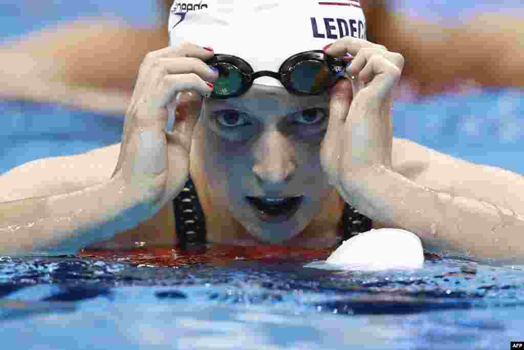 کیتی لدکی، شناگر آمریکایی، با کسب ۴ طلا و یک نقره، بهترین ورزشکار زن مسابقات و دومین ورزشکار برتر کل ریو ۲۰۱۶ &nbsp;شد.