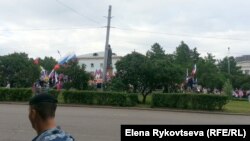 Митинг в поддержку Донбасса. Москва, 11 июня 2014