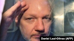 Osnivač WikiLeaksa Julian Assange u maju 2019. 