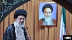 Аятолла Али Хаменеи. Иран, 19 тамыз 2012 жыл.