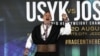 Український боксер Олександр Усик. Джидда, Саудівська Аравія, 17 серпня 2022 року