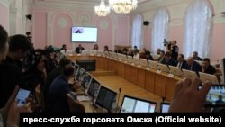 Заседание комитета горсовета Омска