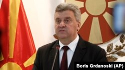 Preşedintele de la Skopje Ghorghe Ivanov
