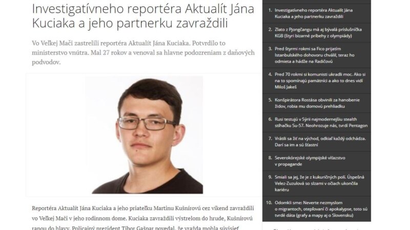 Словакехь журналист вийна